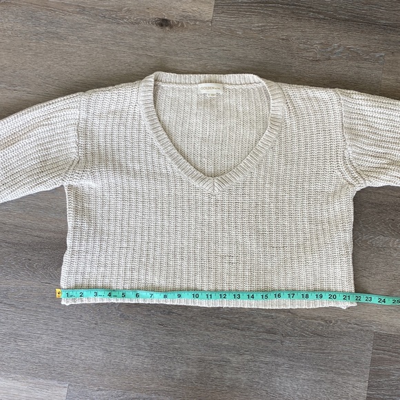 TNA Golden Cropped Knit Sweater - Picture 3 of 5